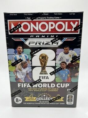 Panini Monopoly FIFA World Cup Box - Black Red Gold